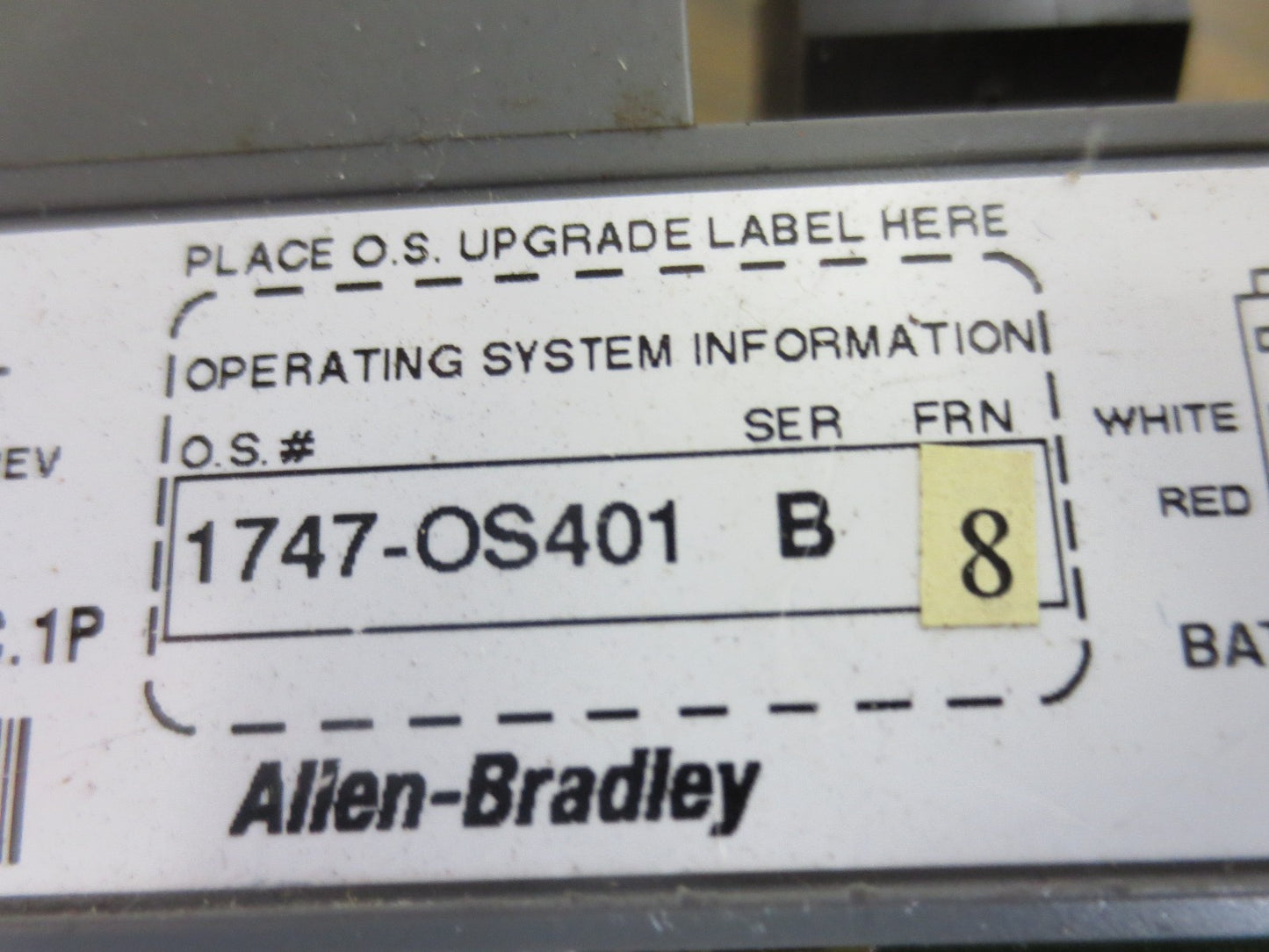 ALLEN-BRADLEY 1747-L542 Ser. B PROCESSOR UNIT MODULE - SLC500
