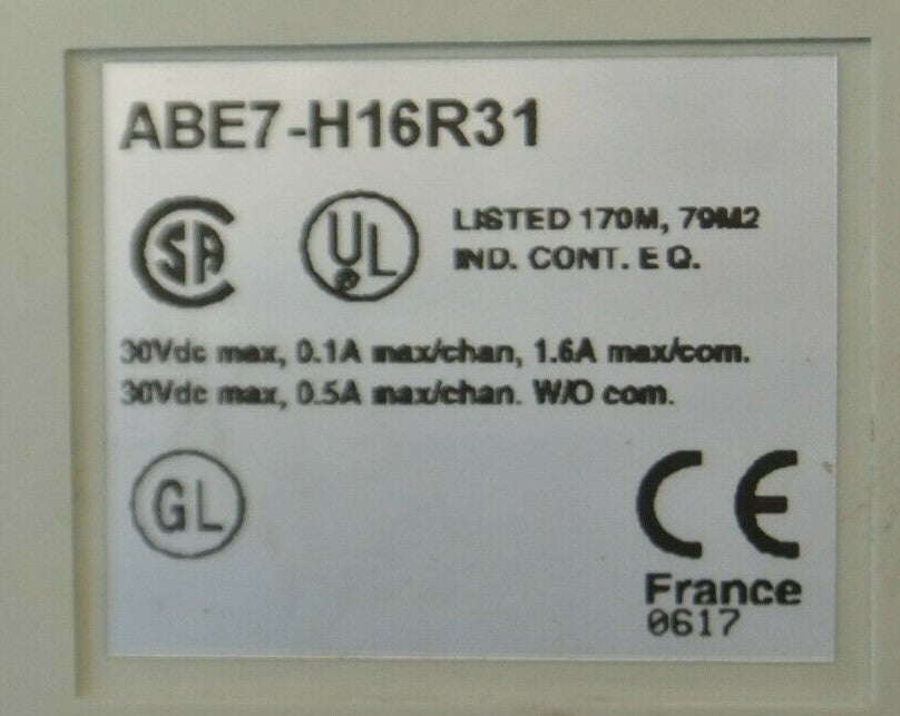 LOT of 5 / TELEMECANIQUE ABE7-H16R31 / TELEFAST 2 INTERFACE MODULES / 16-CHANNEL