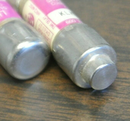 LOT of 2 / LITTELFUSE KLMR10 MIDGET FAST-ACTING FUSE / 10A / 600V