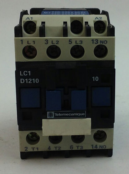 Telemecanique LC1D1210M7 Contactor 220-230, 230-240V coil - M7 - NEW SURPLUS