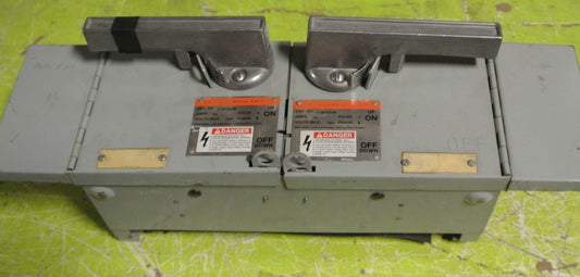 I-T-E V7B3222R - TWIN PANELBOARD VACU-BREAK SWITCH - 240V, 60A, 3-POLE