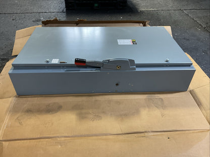 SQUARE D HU365 SER E04  NON FUSIBLE 400AMP 600VAC 3PH 350HP 600VDC 50HP
