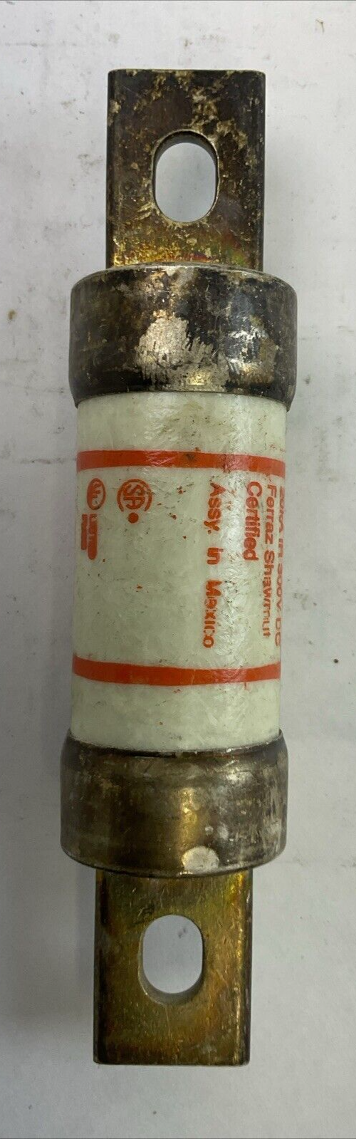 FERRAZ SHAWMUT A4J100 CURRENT LIMITING FUSE 300VDC 600VAC 100AMP