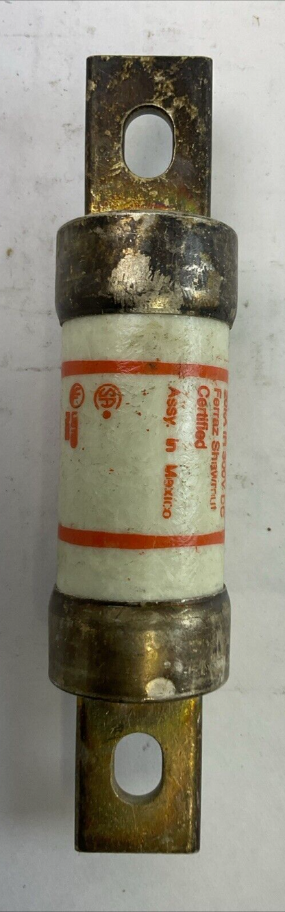 FERRAZ SHAWMUT A4J100 CURRENT LIMITING FUSE 300VDC 600VAC 100AMP