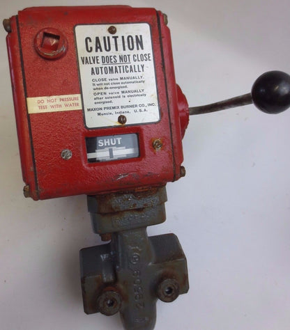 MAXON ATMOSPHERE GAS CONTROL VALVE - 1-1/4" 100psi, for ENDOTHERMIC FLUID 120V