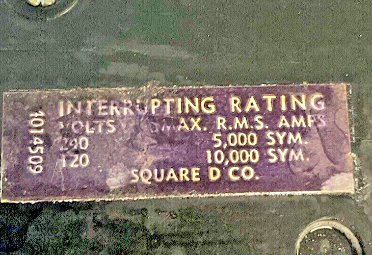 SQUARE D A1B120 CIRCUIT BREAKER 20A ****LOTOF2****