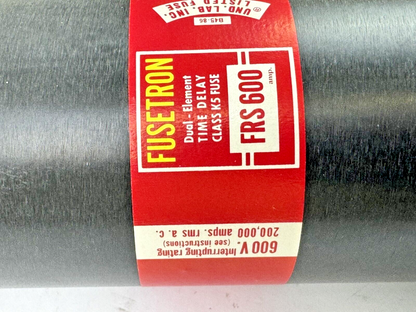 BUSSMANN - FRS 600 - FUSETRON DUAL-ELEMENT FUSE - 600 A/ 600 VAC