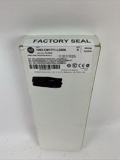 ALLEN BRADLEY 1492-CM1771-LD006 SER A SWING-ARM CONVERSION MODULE