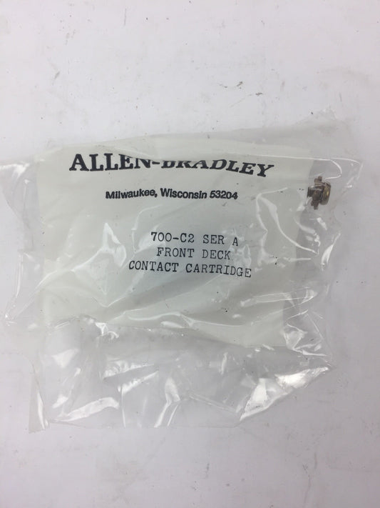 ALLEN BRADLEY 700-C2 FRONT DECK CONTACT CARTRIDGE SER A (LOT OF 10)