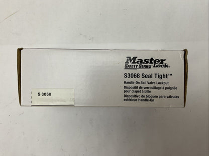 MASTER LOCK S3068 SEAL TIGHT HANDLE-ON BALL VALVE LOCKOUT
