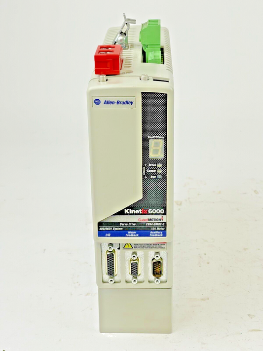ALLEN BRADLEY 2094-BM02-S SER B KINETIX 6000 AXIS MODULE FIRMWARE VER 1.122