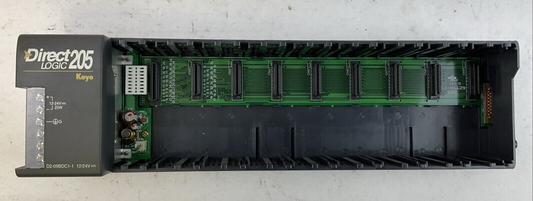 AUTOMATION DIRECT D2-09BDC1-1 POWER SUPPLY 9-SLOT RACK 12/24VDC KOYO DIRECT 205