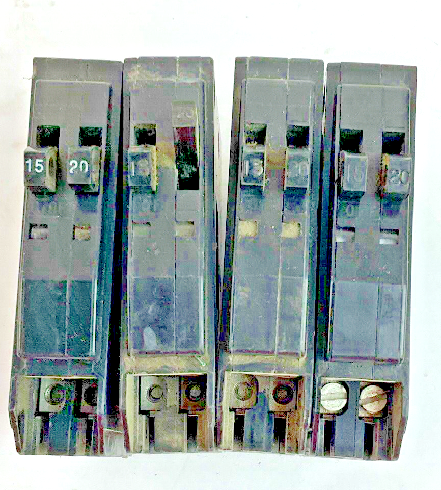 SQUARE D GOT1520 CIRCUIT BREAKER 15A/20A TYPE GOT 120/240VAC***LOTOF4***