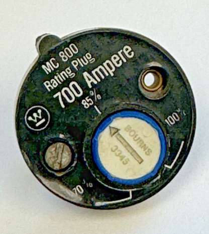 WESTINGHOUSE - MC 800 700A - RATING PLUG - A8MC700 - 700 AMPERE