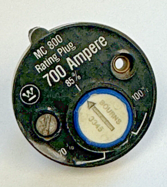 WESTINGHOUSE - MC 800 700A - RATING PLUG - A8MC700 - 700 AMPERE