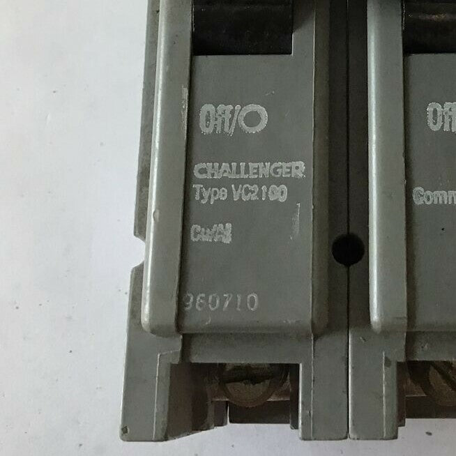 CHALLENGER TYPE VC2100 CIRCUIT BREAKER 120/240VAC HACR
