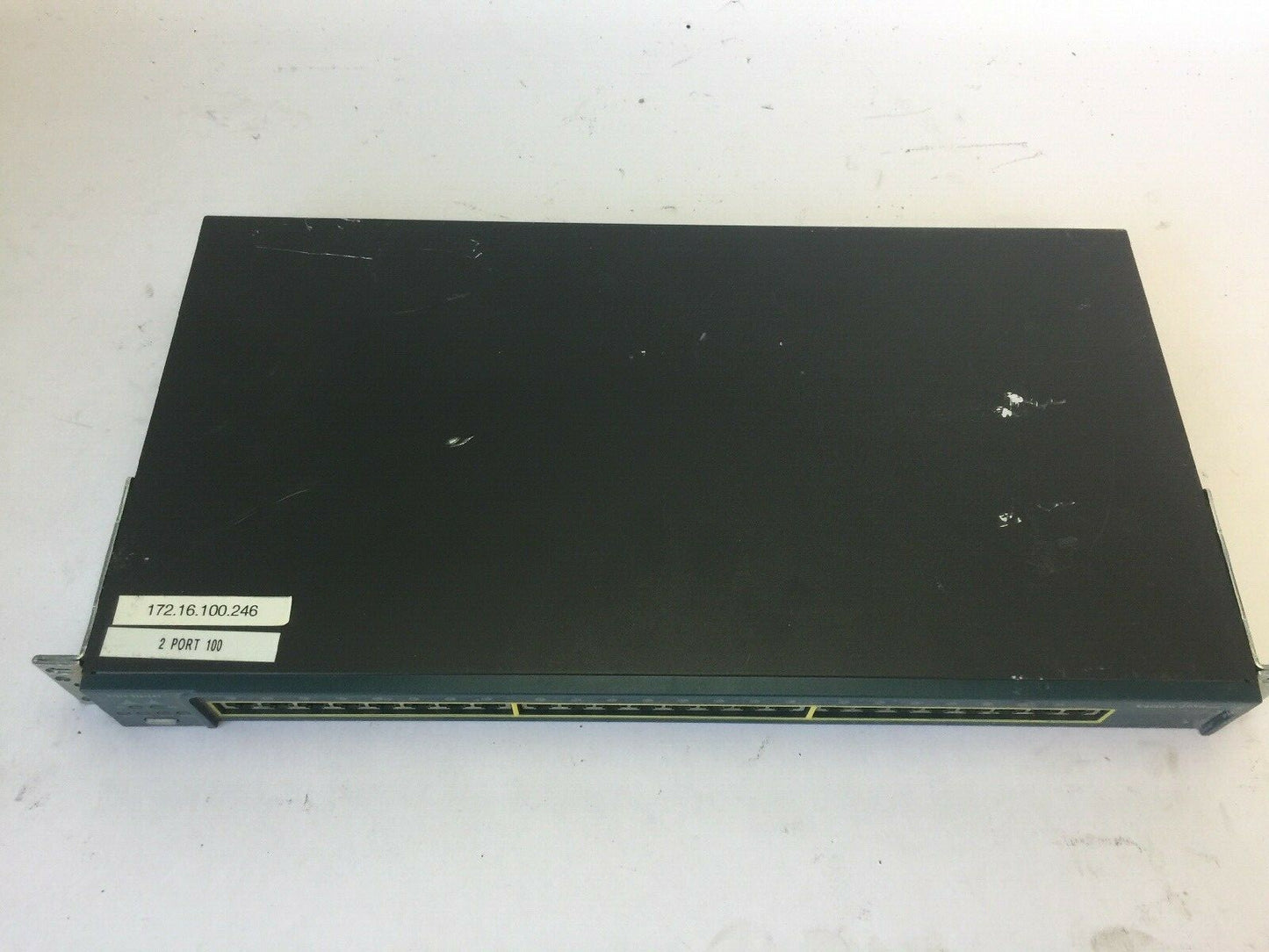 CISCO WS-C2950-24 CATALYST 24 PORT ETHERNET MANAGED NETWORK SWITCH