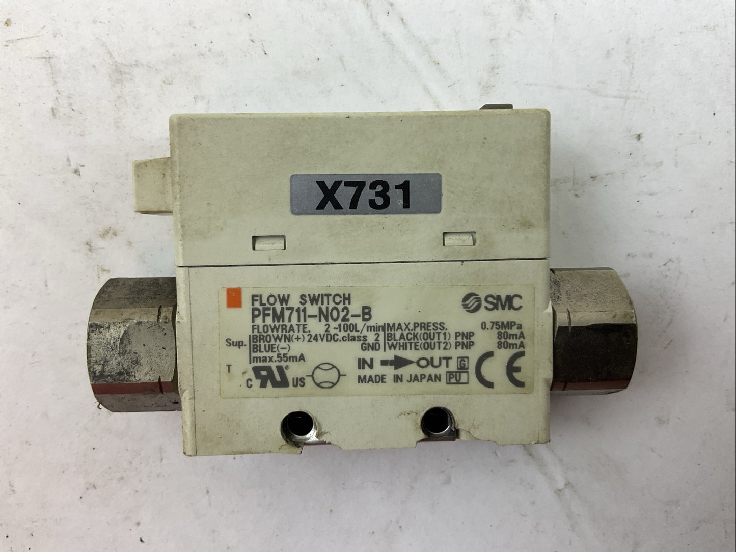 SMC PFM711-N02-B FLOW SWITCH