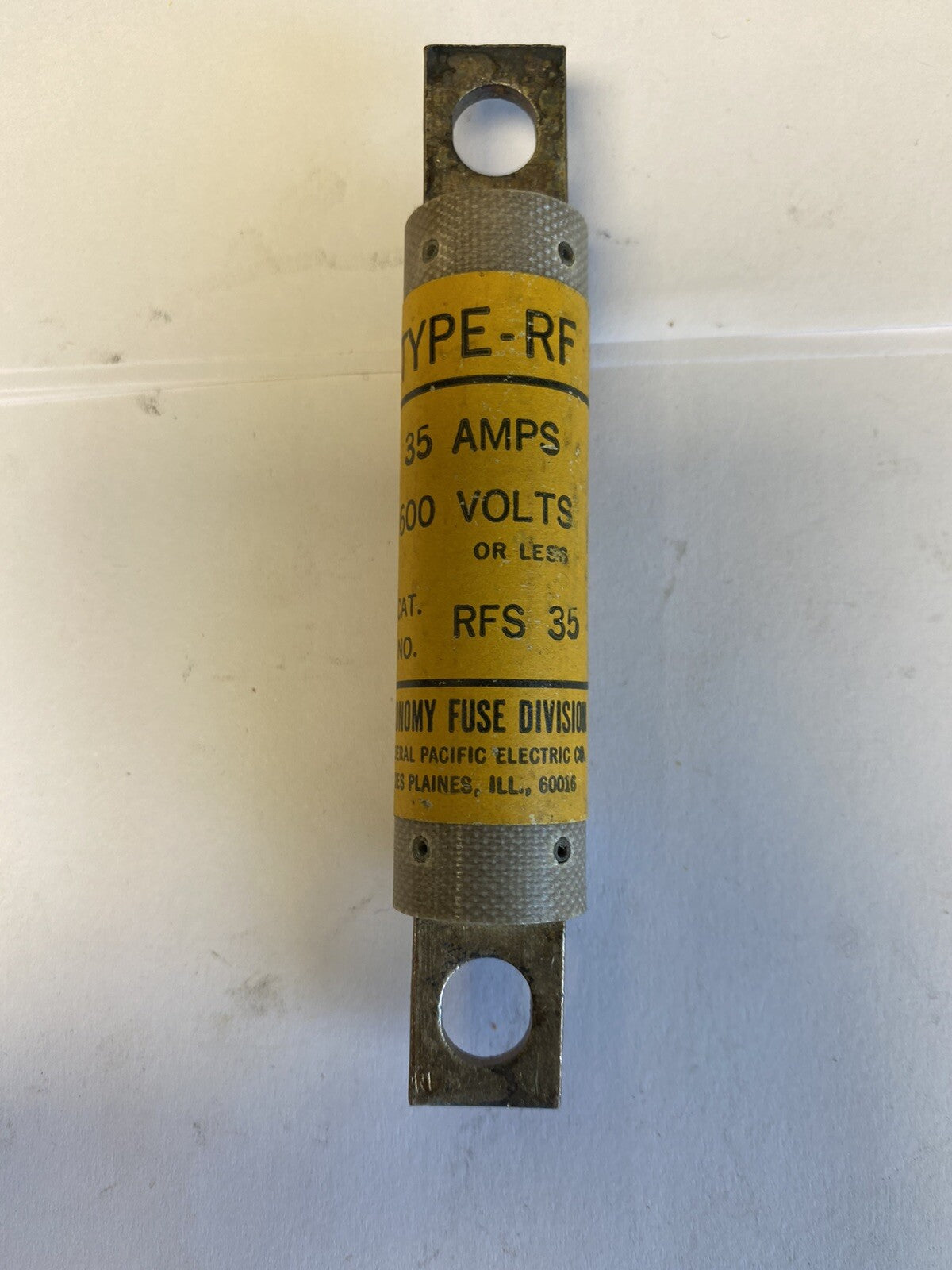 Economy Fuse RFS35 35A 600V Fuse “Lot of 6”