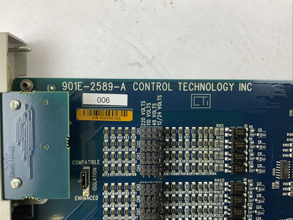CTI CONTROL TECHNOLOGY 901E-2589-A UNIVERSAL DIGITAL INPUT 8/16/32PT