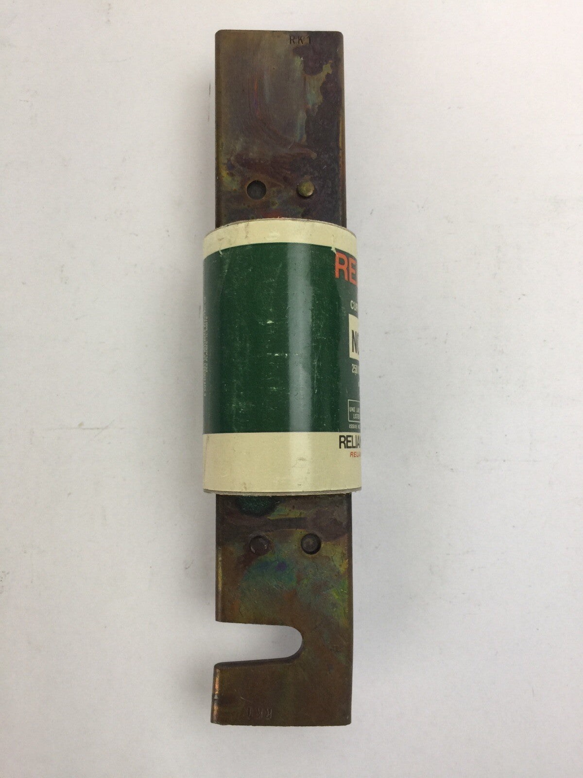 RELIANCE ELECTRIC NCLR 600 CURRENT LIMITING CLASS RK1 FUSE 600AMP 250VAC