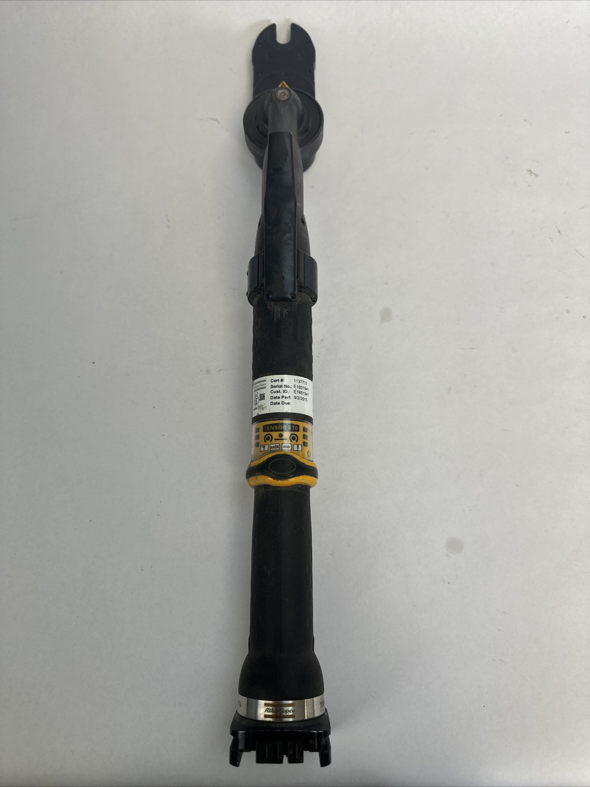 ATLAS COPCO ETV STB32-30-10 NUTRUNNER 18VDC LUBBERING 80341105 17.34mm