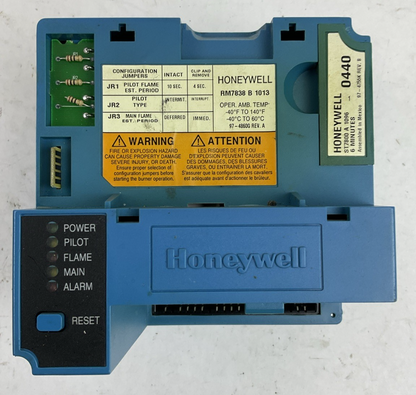 HONEYWELL RM7838 B 1013 BURNER CONTROL 97-4861AE REV F