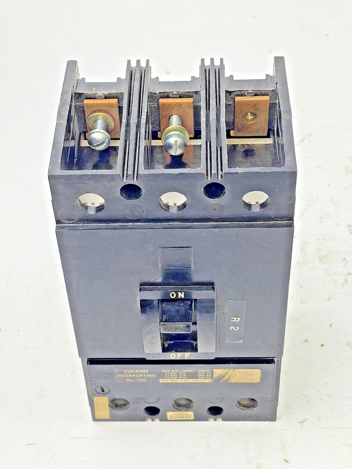 SQUARE D - KAP-36125 - CIRCUIT BREAKER - 125 AMP, 3 POLE, 600 VAC
