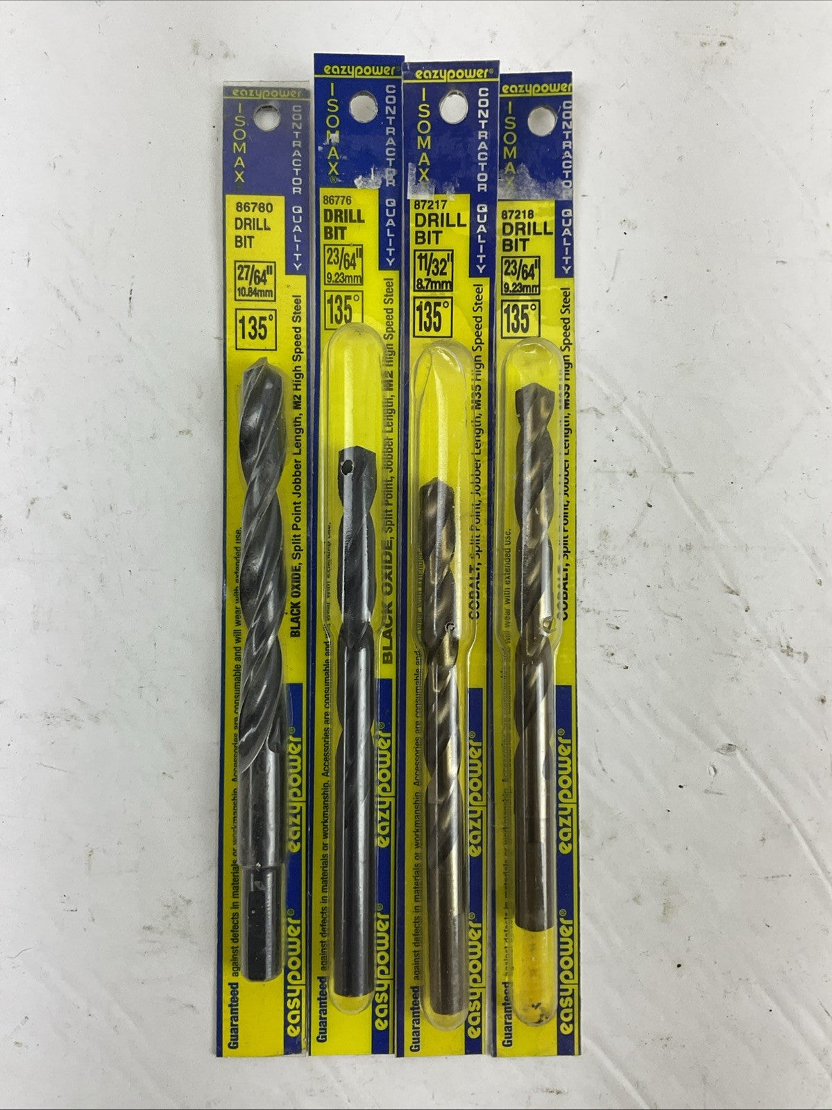 EAZYPOWER 86780, 86776, 87217 & 87218 135° ISOMAX DRILL BIT CONTRACTOR QUALITY