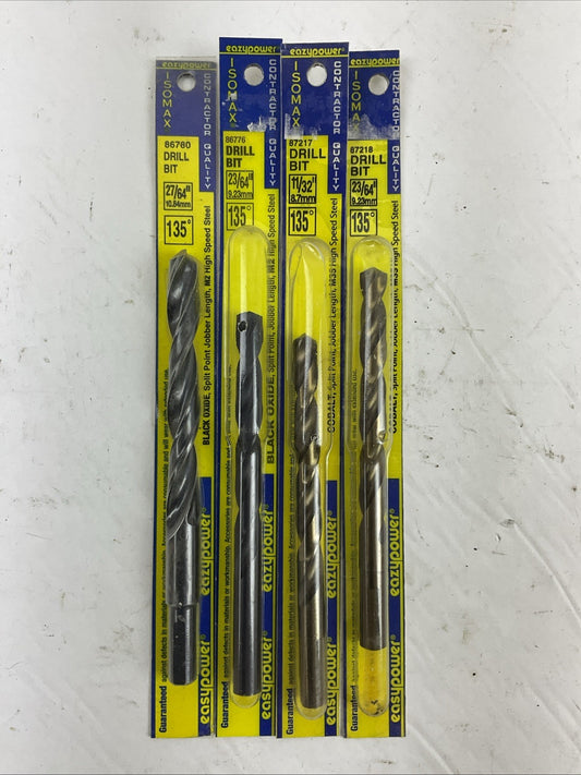 EAZYPOWER 86780, 86776, 87217 & 87218 135° ISOMAX DRILL BIT CONTRACTOR QUALITY