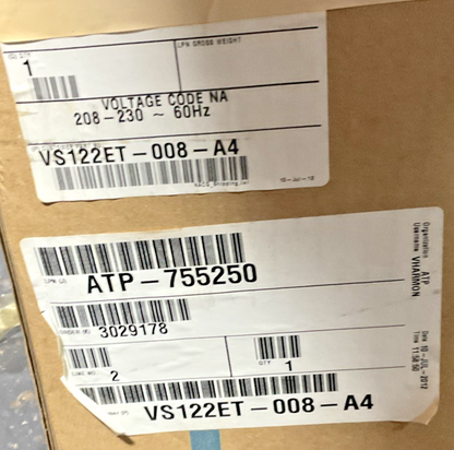 TECUMSEH VS122ET-008-A4 COMPRESSOR 230VAC 1PH VSBG511ZNA 60HZ R404A LRA83.6