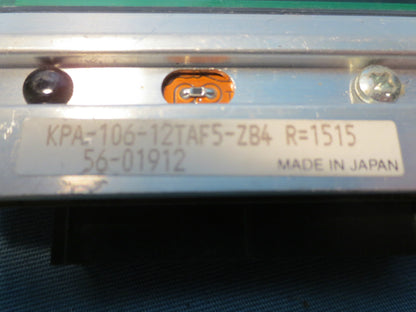 ZEBRA KPA-106-12TAF5-ZB4 THERMAL PRINTER PRINT HEAD