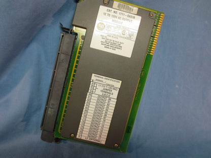 ALLEN-BRADLEY 1771-OAD B 12 to 120V AC OUTPUT MODULE