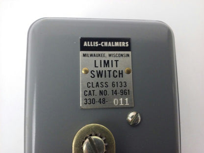 ALLIS CHALMERS  CLASS 6133 14-961-330-48-011 LIMIT SWITCH, NEW SURPLUS, 14961330