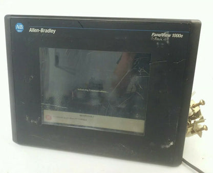 ALLEN BRADLEY 2711E-T10C6 SER. D REV. A  PANELVIEW 1000E TERMINAL FRN 5.14