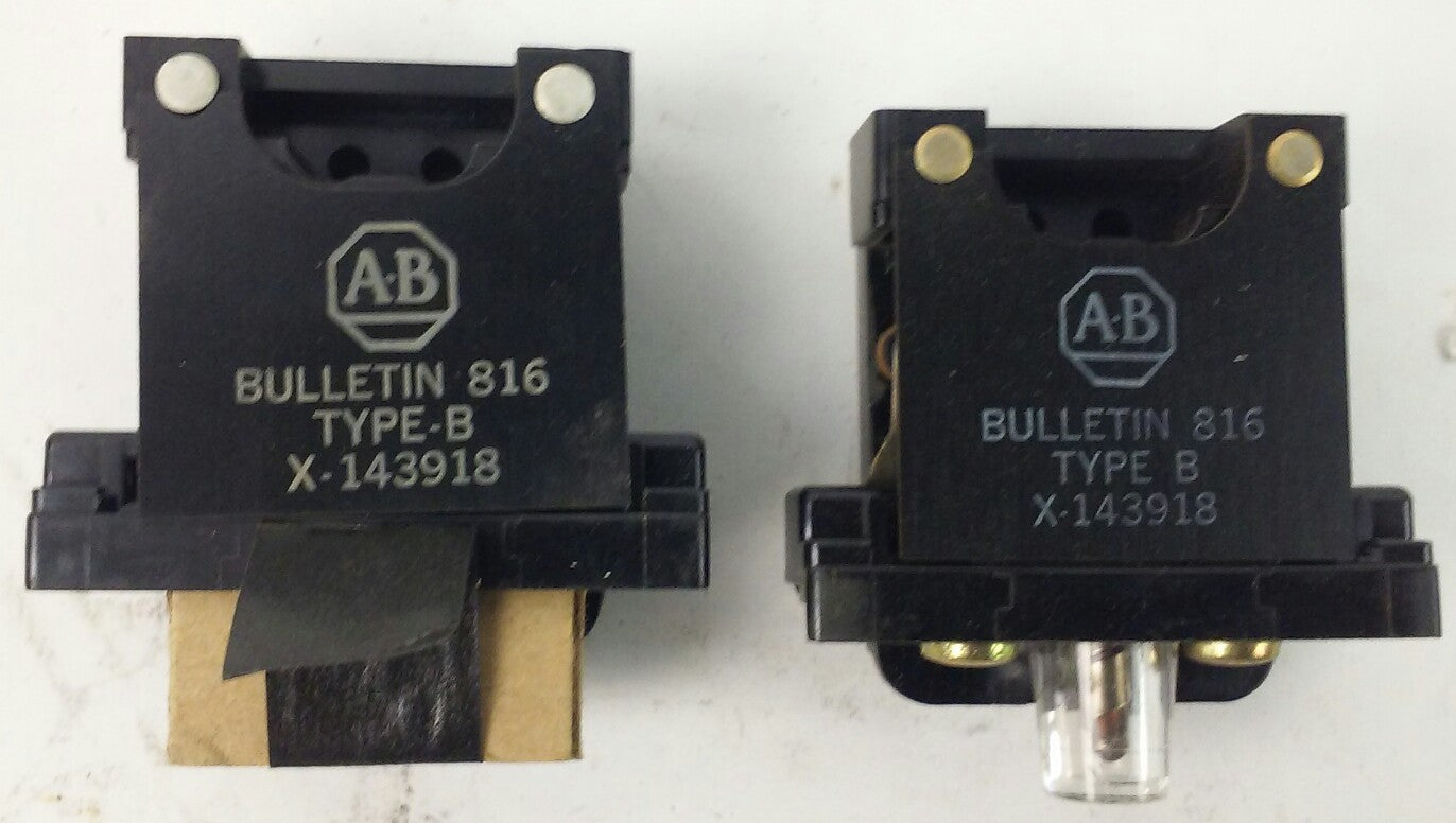 ALLEN BRADLEY X143918 OVERLOAD RELAY W/ AUTOMATIC RESET, BUL 709, SIZE 0 & 1,