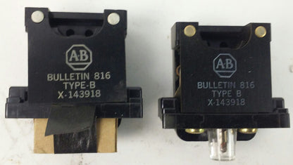 ALLEN BRADLEY X143918 OVERLOAD RELAY W/ AUTOMATIC RESET, BUL 709, SIZE 0 & 1,