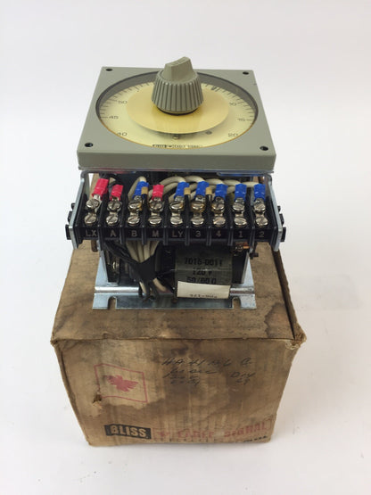 BLISS EAGLE SIGNAL HA41A6 TIME COUNT CONTROL 60 SECONDS TIMER 15AMP 120V 60CY