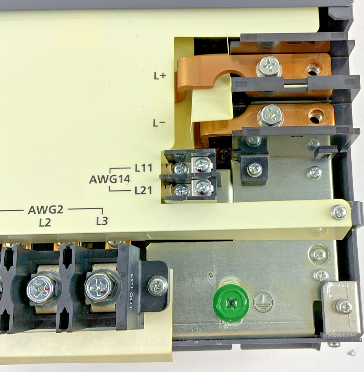 MITSUBISHI MDS-DH2-CV-550 SERVO DRIVE 45KW VER.H 480V 106A/119A 50/60HZ