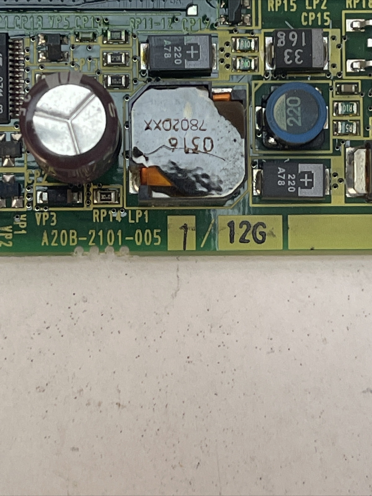 FANUC A16B-2101-0051/12G CIRCUIT BOARD *PARTS*
