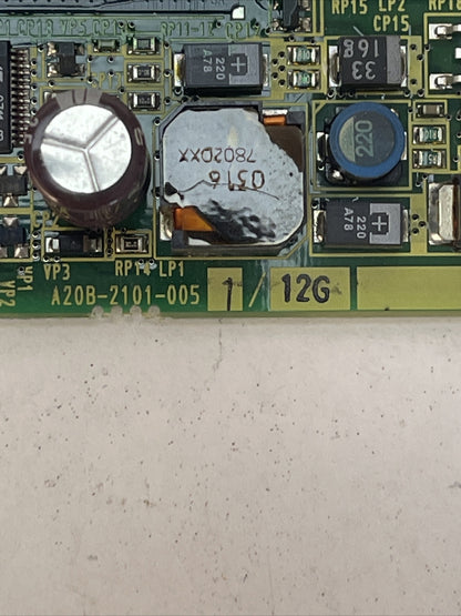 FANUC A16B-2101-0051/12G CIRCUIT BOARD *PARTS*
