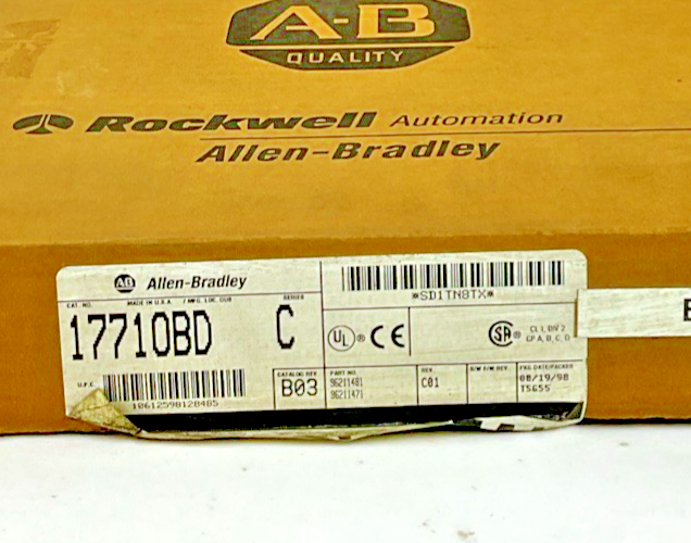 ALLEN BRADLEY 1771-OBD PLC OUTPUT MODULE SER.C REV.B03 60VDC