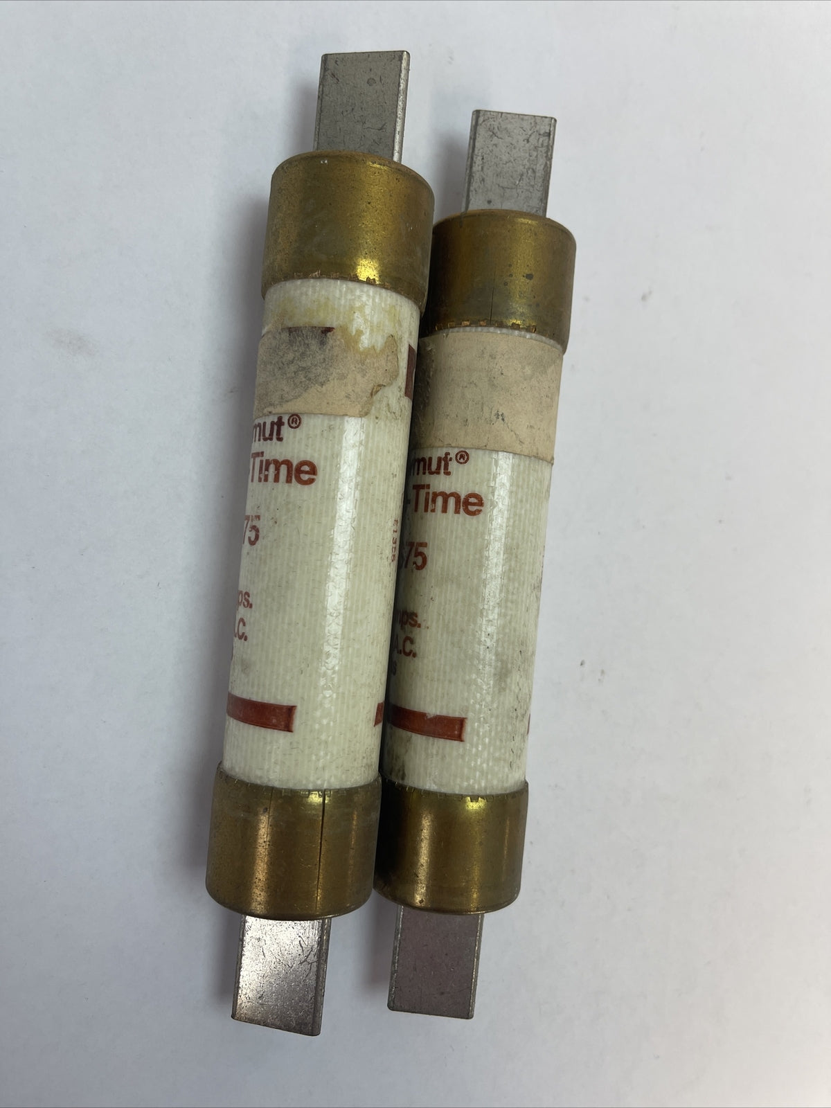 GOULD SHAWMUT OTS75 ONE-TIME FUSE 75AMP 600VAC (LOT OF 2)