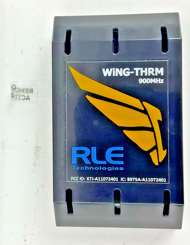 RLE TECHNLOGIES WING-THRM THERMISTOR SENSOR 900MHZ