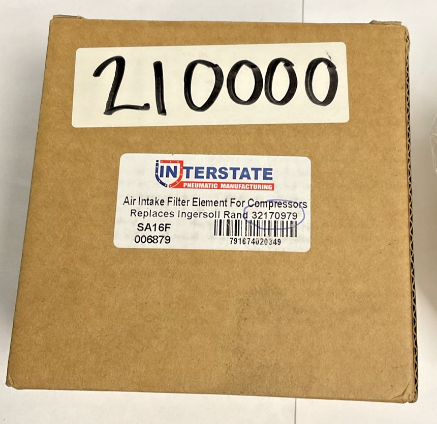 INTERSTATE SA16F AIR INTAKE FILTER ELEMENT***LOTOF3***