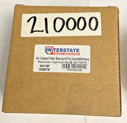 INTERSTATE SA16F AIR INTAKE FILTER ELEMENT***LOTOF3***