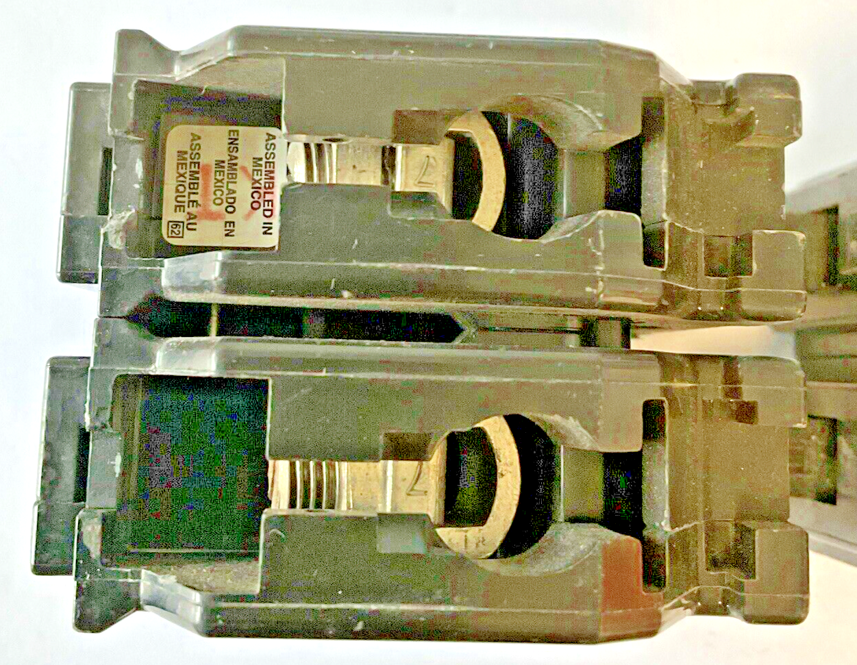 SQUARE D HOM215 & HOM260 CIRCUIT BREAKER 10KA 20A,60A 15A HAS CHIP***LOTOF2***