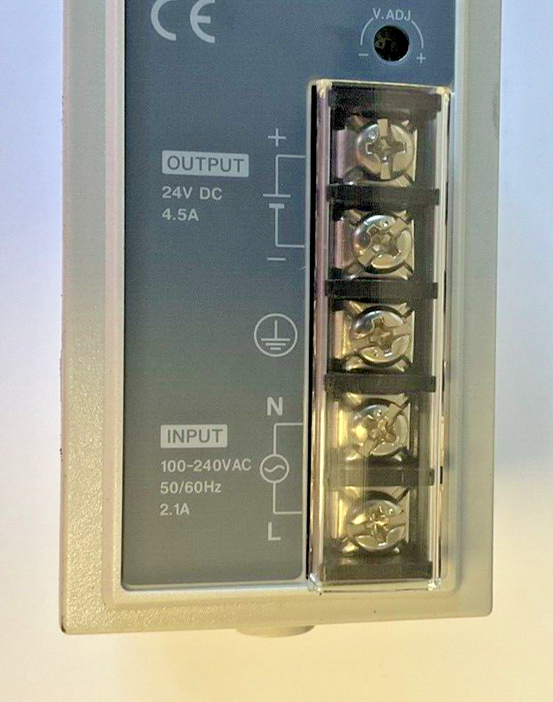 KEYENCE MS2-H100 POWER SUPPLY 4.5A 240VAC 2.1A 50/60HZ