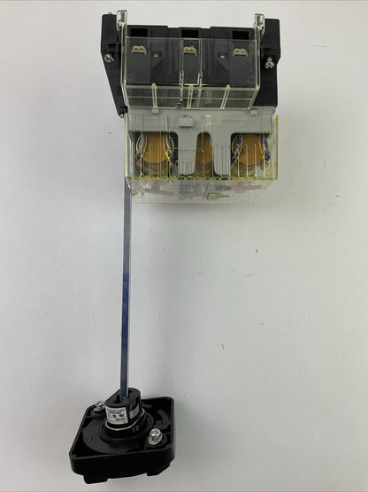 ALLEN BRADLEY 194R-NJ060P3 SER B DISCONNECT SWITCH 194R-HS4 SER A OPERATING HAND