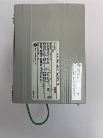 ALLEN BRADLEY 1365-PAN BULLETIN 1365 DC CONTROLLER SER A OUTPUT 90/180VDC 10AMPS